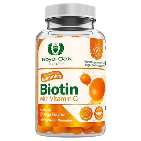 Biotin + Vitamin C + Vitamin E Gummies(60)