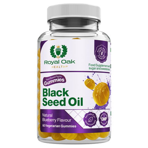 Black Seed Oil + Vitamin C + Turmeric + Pomegranate Gummies(60)