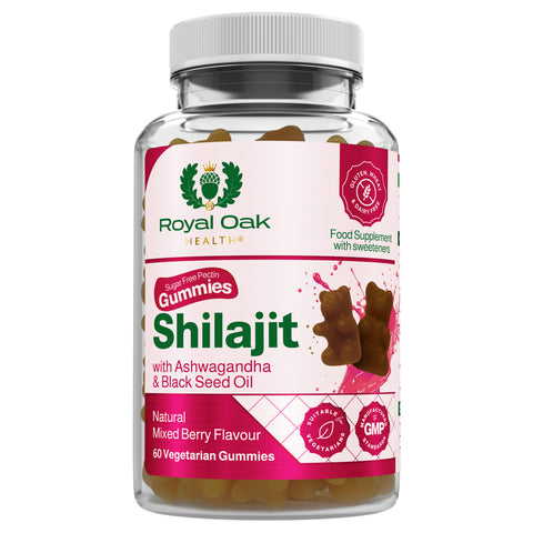 Shilajit with Ashwagandha & Black Seed Oil(60)