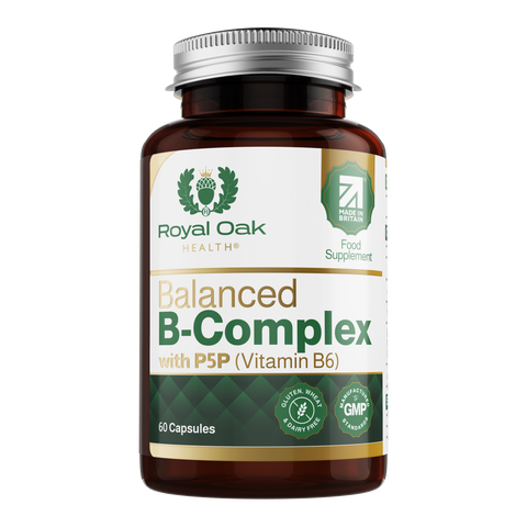 Balanced Vitamin B-Complex with P5P (Vitamin B6) (60)