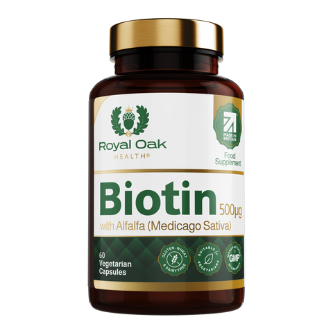 Biotin 500µg with Alfalfa (60)