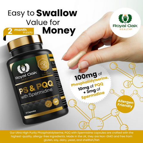 Phosphatidylserine (PS) with PQQ (60)