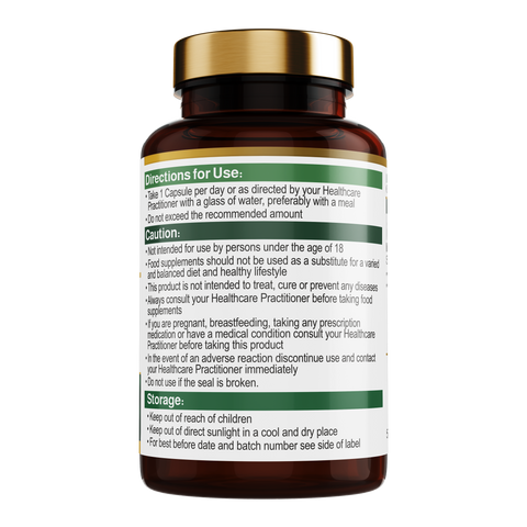 Biotin 500µg with Alfalfa (60)