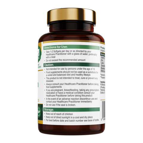 Lutein & Zeaxanthin Complex with Zinc & Berry Extracts (60)