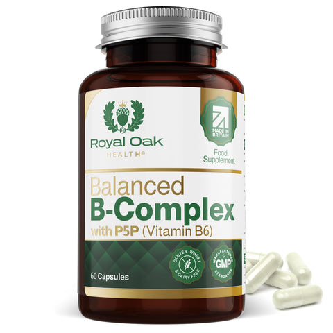 Balanced Vitamin B-Complex with P5P (Vitamin B6) (60)