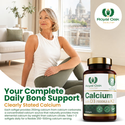 Calcium with D3 (1000IU) & K2 (90)
