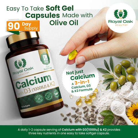Calcium with D3 (1000IU) & K2 (90)
