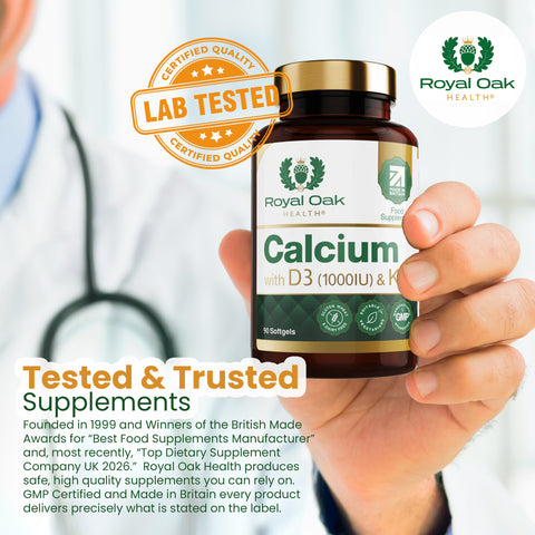 Calcium with D3 (1000IU) & K2 (90)