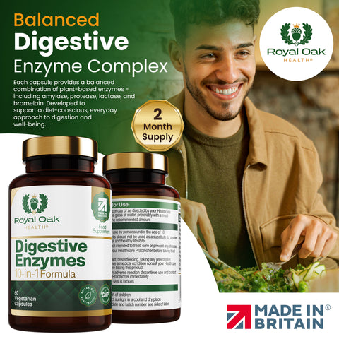 Digestive Enzymes 10 in 1 Formula (60)
