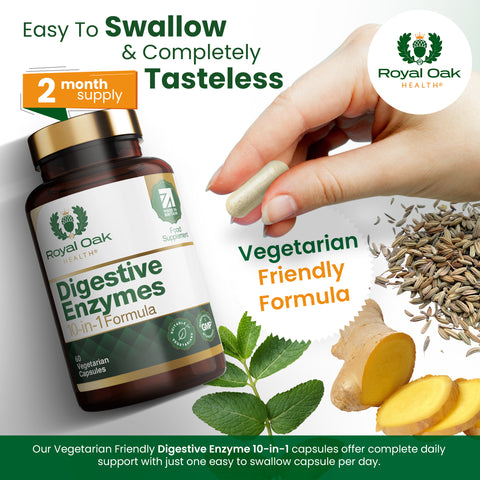 Digestive Enzymes 10 in 1 Formula (60)