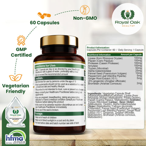 Digestive Enzymes 10 in 1 Formula (60)