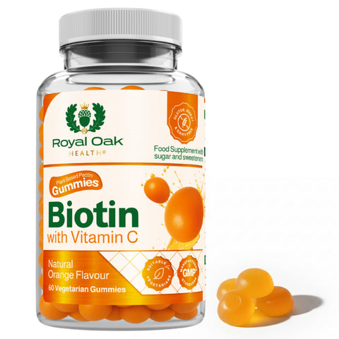 Biotin + Vitamin C + Vitamin E Gummies(60)