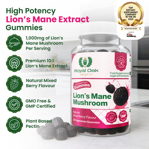 Lion's Mane Mushroom Gummies (60)