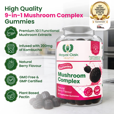 Mushroom Complex + Kombucha Gummies (60)
